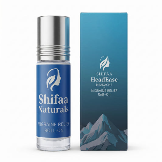Shifaa Naturals Head Ease – Headache & Migraine Relief Roll On